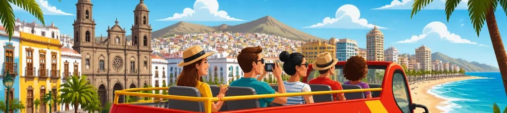Autobús turístico Hop-on Hop-off por Las Palmas de Gran Canaria