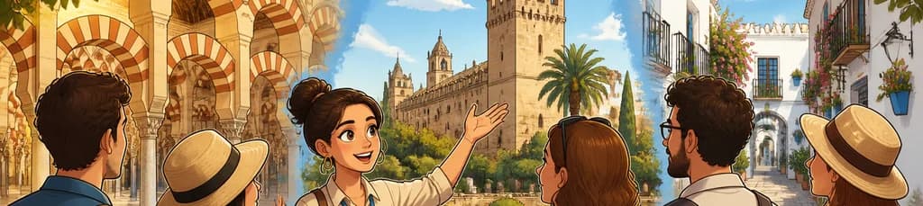 Visita guiada por la Mezquita-Catedral, el Alcázar de Córdoba y el Barrio Judío