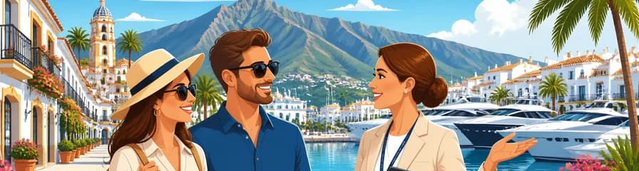 Descubre Marbella y Puerto Banús en un tour urbano privado con salida desde Málaga