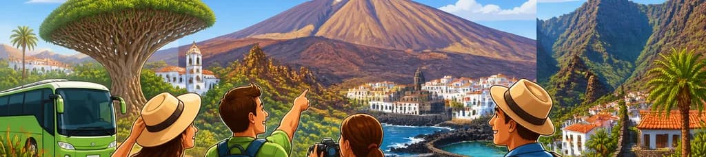 Recorrido guiado: Parque Nacional del Teide, Icod de los Vinos, Garachico y Masca