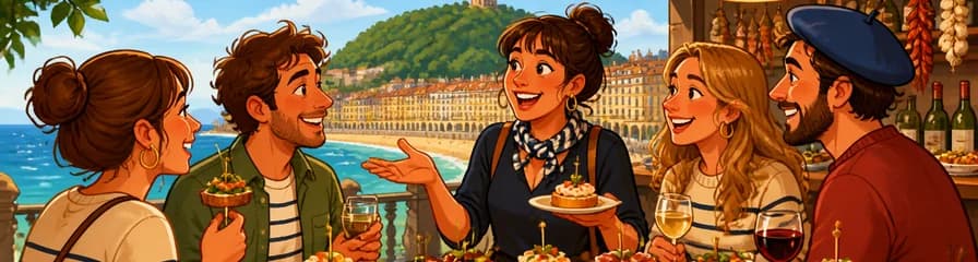 Recorrido culinario "Coma como un verdadero vasco": una aventura gastronómica auténtica en San Sebastián