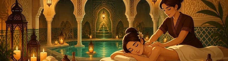 Acceso exclusivo al Hammam Al Ándalus Granada con masaje relajante