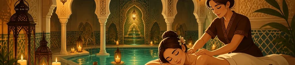 Acceso exclusivo al Hammam Al Ándalus Granada con masaje relajante