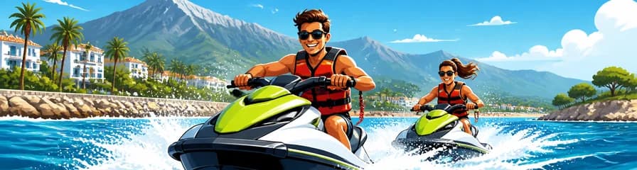 Tour en moto acuática: una hora de emoción en Marbella