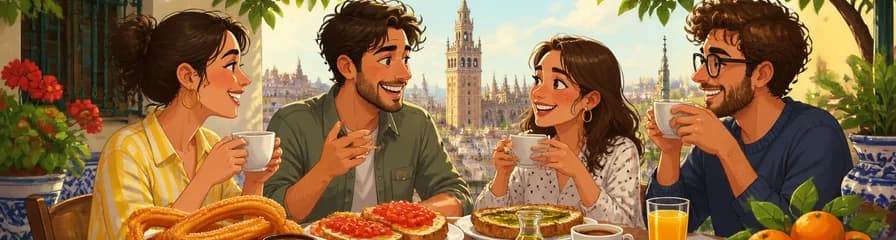 Sumérgete en la cultura matutina de Sevilla con un desayuno tradicional español