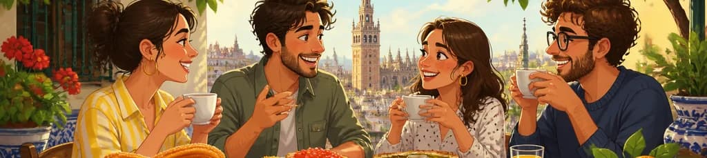 Sumérgete en la cultura matutina de Sevilla con un desayuno tradicional español