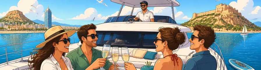 Contratación de un Catamarán Privado con Capitán en Alicante