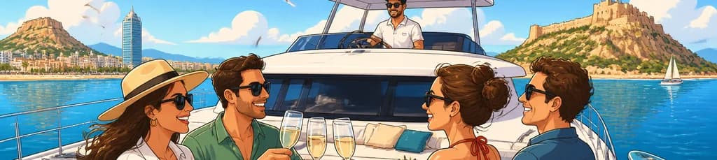 Contratación de un Catamarán Privado con Capitán en Alicante