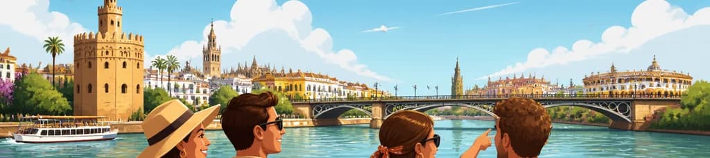 Crucero turístico por Sevilla con salida desde la Torre del Oro