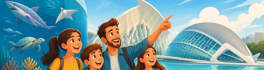 Entrada para el Oceanogràfic, el Museo de las Ciencias y el Hemisfèric