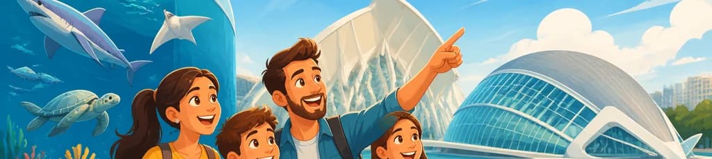 Entrada para el Oceanogràfic, el Museo de las Ciencias y el Hemisfèric