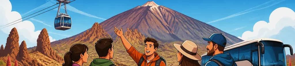 Excursión guiada con transporte al Parque Nacional del Teide