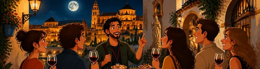 Tour nocturno de tapas y vinos por Córdoba