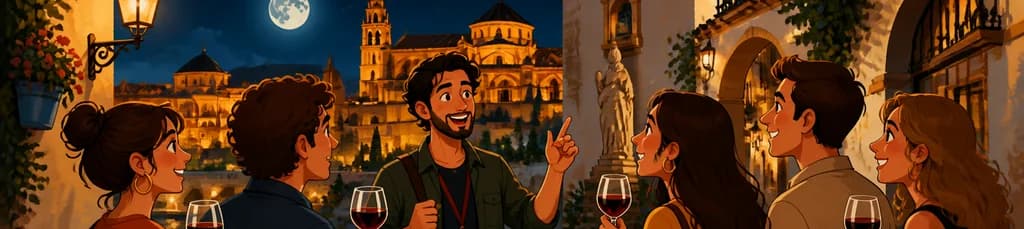 Tour nocturno de tapas y vinos por Córdoba