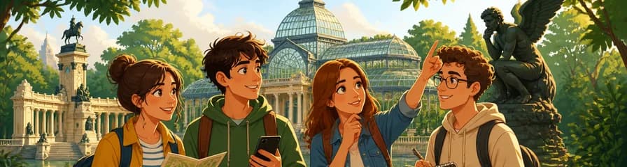 Juego de exploración al aire libre: Los Susurros de El Retiro en Madrid