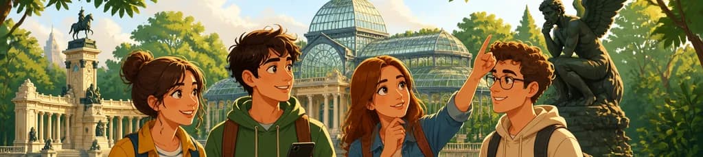 Juego de exploración al aire libre: Los Susurros de El Retiro en Madrid
