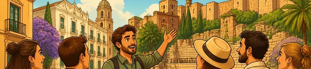 Recorrido privado a pie por el pasado de Málaga
