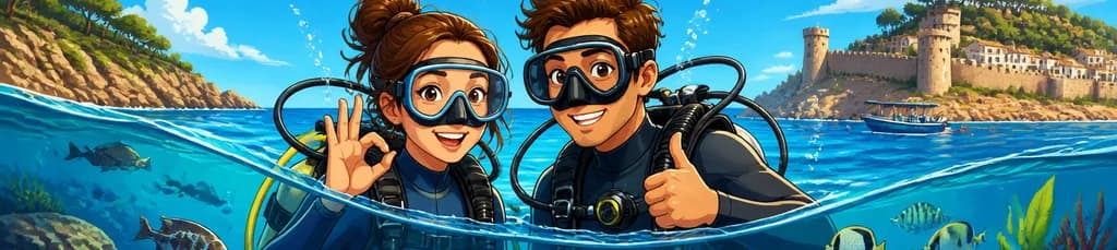 Experimenta el Buceo en la Costa Brava con Certificación Oficial PADI