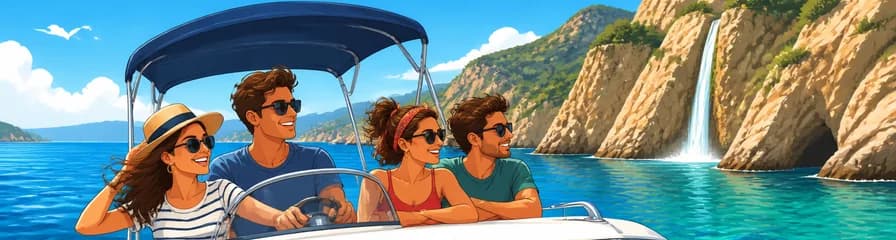 Navegación Costera en Nerja: Alquiler de Embarcaciones sin Requisitos de Licencia