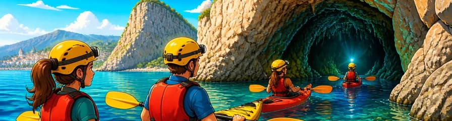 Exploración en Kayak por el Morro de Toix y la Cueva dels Coloms en Alicante