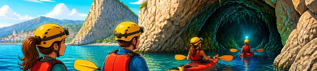 Exploración en Kayak por el Morro de Toix y la Cueva dels Coloms en Alicante