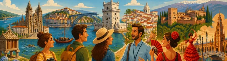 Aventura ibérica de 14 días: Galicia, Portugal y Andalucía desde Madrid
