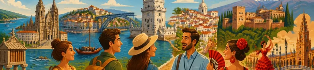 Aventura ibérica de 14 días: Galicia, Portugal y Andalucía desde Madrid