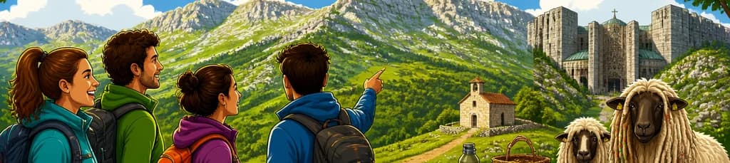 Aventura privada de senderismo en Aizkorri con salida desde San Sebastián