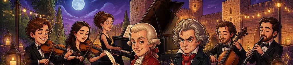 La Segunda Edición de Noches Clásicas en el Gran Castillo de Pedraza presenta a Mozart y Beethoven
