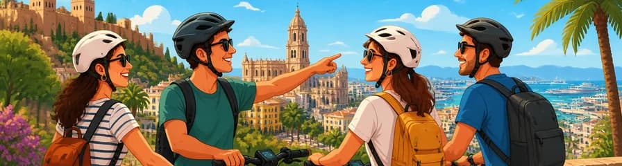 Recorridos de 2 horas en bicicleta eléctrica con un día adicional en Málaga