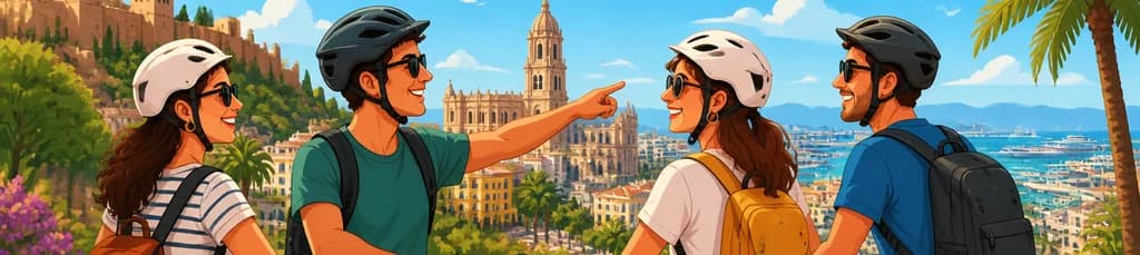 Recorridos de 2 horas en bicicleta eléctrica con un día adicional en Málaga