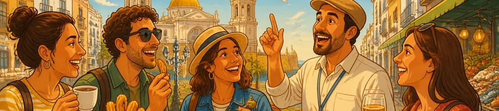 Recorrido a pie de cinco horas por Cádiz: descubre su museo al aire libre y su gastronomía