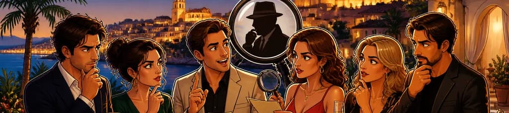 Disfruta de una experiencia inmersiva privada de misterio y asesinato en Málaga