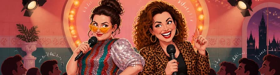 El espectáculo de humor "Señoras de la Comedia" con Sara Drama y Carmen Orellana