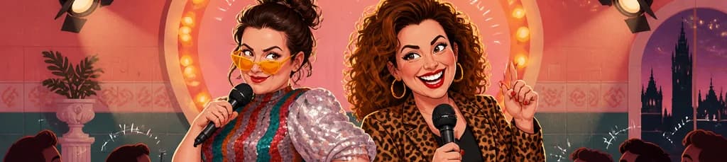 El espectáculo de humor "Señoras de la Comedia" con Sara Drama y Carmen Orellana
