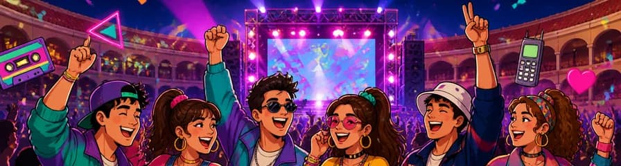La inolvidable fiesta "Molan los 90" llega a Valladolid