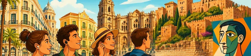Tour autoguiado por Málaga: de la Alcazaba al universo de Picasso