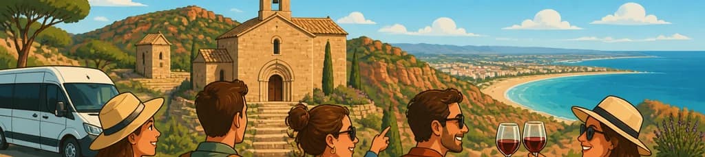 Visita a la Ermita de Montroig con traslado desde el hotel y una copa de vino