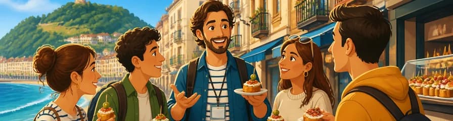 Descubre la esencia culinaria de San Sebastián con un tour de comida callejera guiado por un experto local