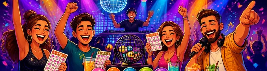 Noche de Fiesta Bingo Bangas con Bebidas en Salou