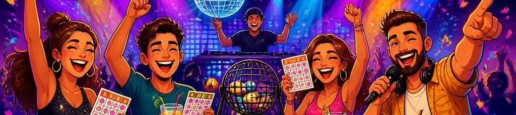 Noche de Fiesta Bingo Bangas con Bebidas en Salou