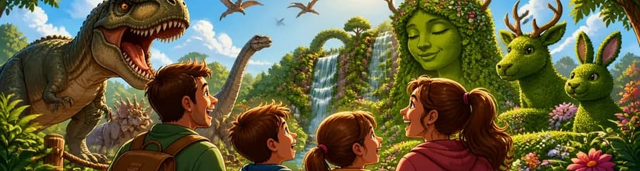 Vive la doble aventura de Dinolandia y El Bosque Encantado