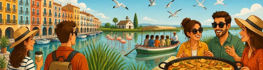 Viaje de un día desde Valencia: Port Saplaya, Parque Natural de la Albufera y degustación de paella