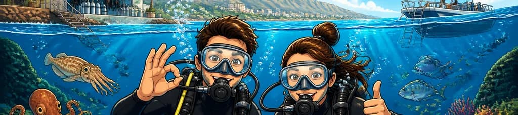 Experiencia de Inmersión Submarina Guiada desde Santa Cruz de Tenerife