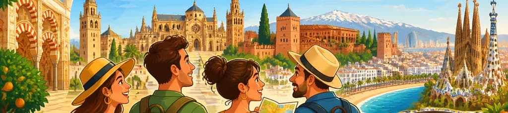 Travesía VIP privada de 3 días por Sevilla, Granada y Córdoba, con salida desde Madrid