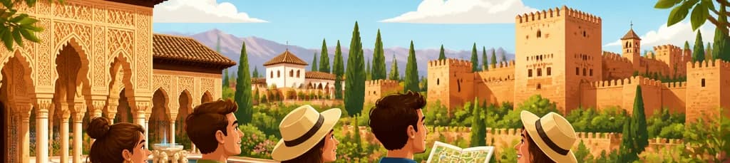 Acceso sin esperas a la Alhambra: Palacios Nazaríes, Generalife y Alcazaba