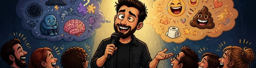 El monólogo sobre salud mental de Jorge Santos: ¡Todos locos!