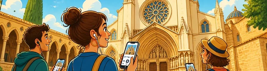 Acceso a la Catedral de Tarragona con Audioguía (Aplicación Web)