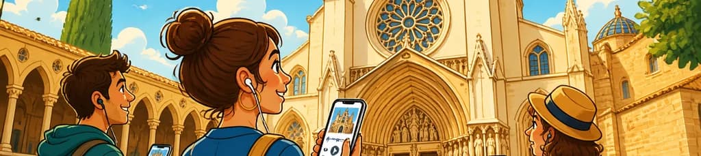 Acceso a la Catedral de Tarragona con Audioguía (Aplicación Web)