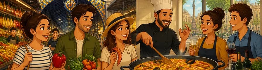 Descubre los secretos de la paella en Barcelona: una experiencia culinaria con visita a La Boquería